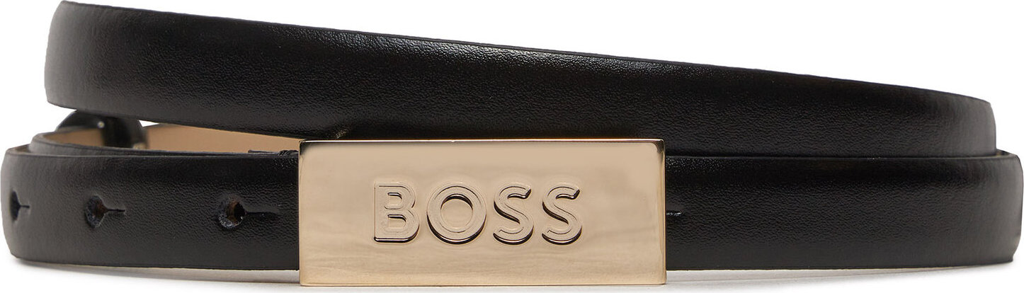 Dámský pásek Boss Amber Belt 50465885 Černá