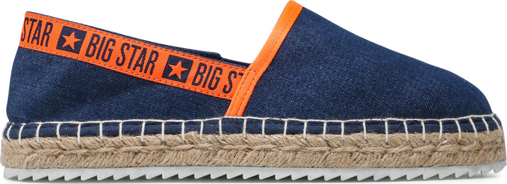 Espadrilky Big Star Shoes JJ274877 Tmavomodrá