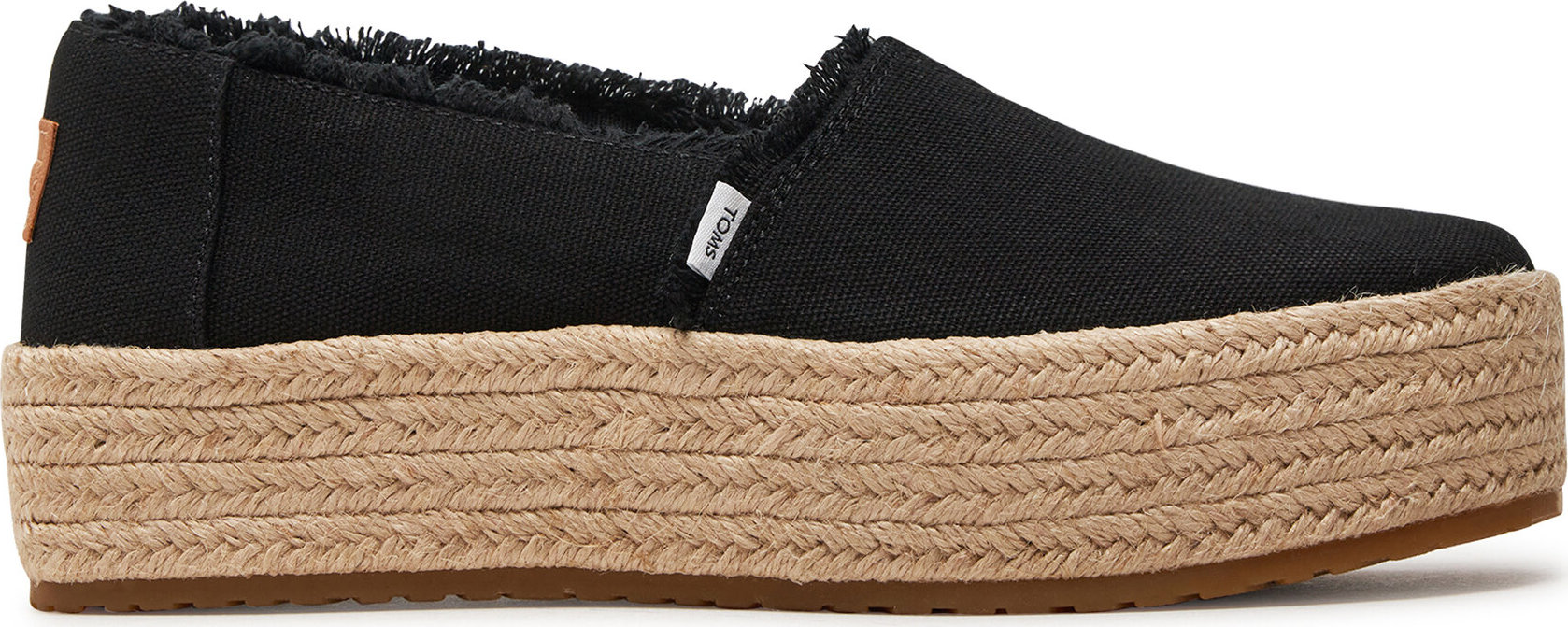 Espadrilky Toms Valencia 10019795 Černá