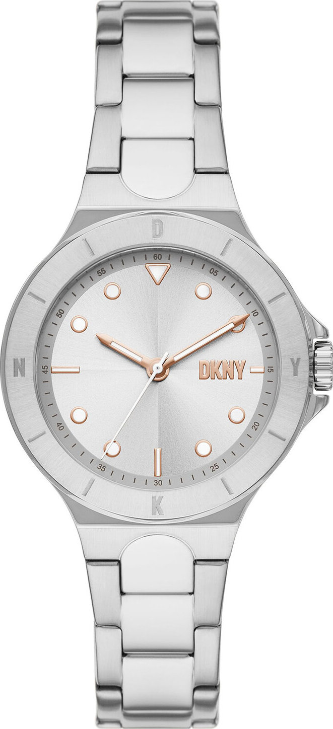 Hodinky DKNY Chambers NY6641 Stříbrná