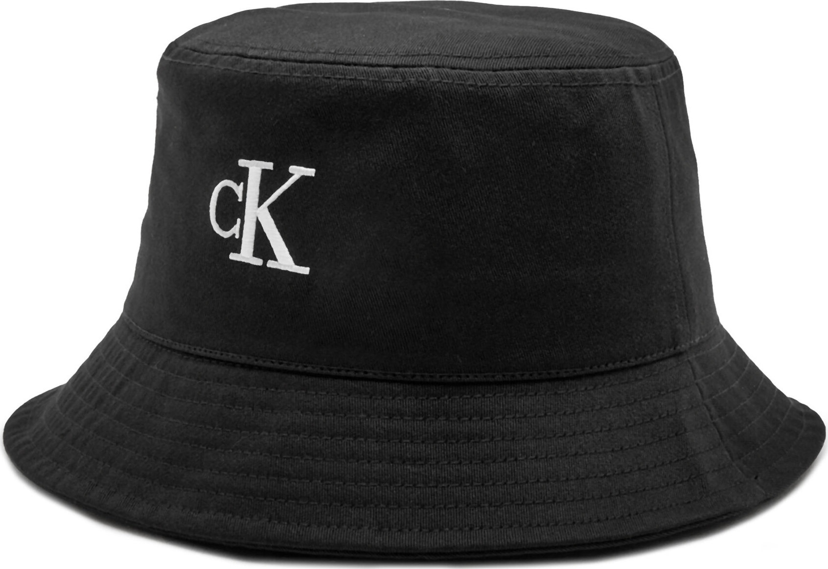 Klobouk Calvin Klein Bucket Monogram Embro K50K512146 Černá