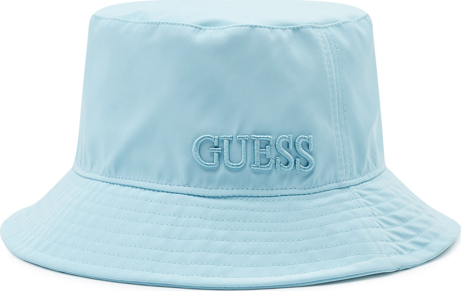 Klobouk Guess Bucket AW8863 NYL01 Světle modrá