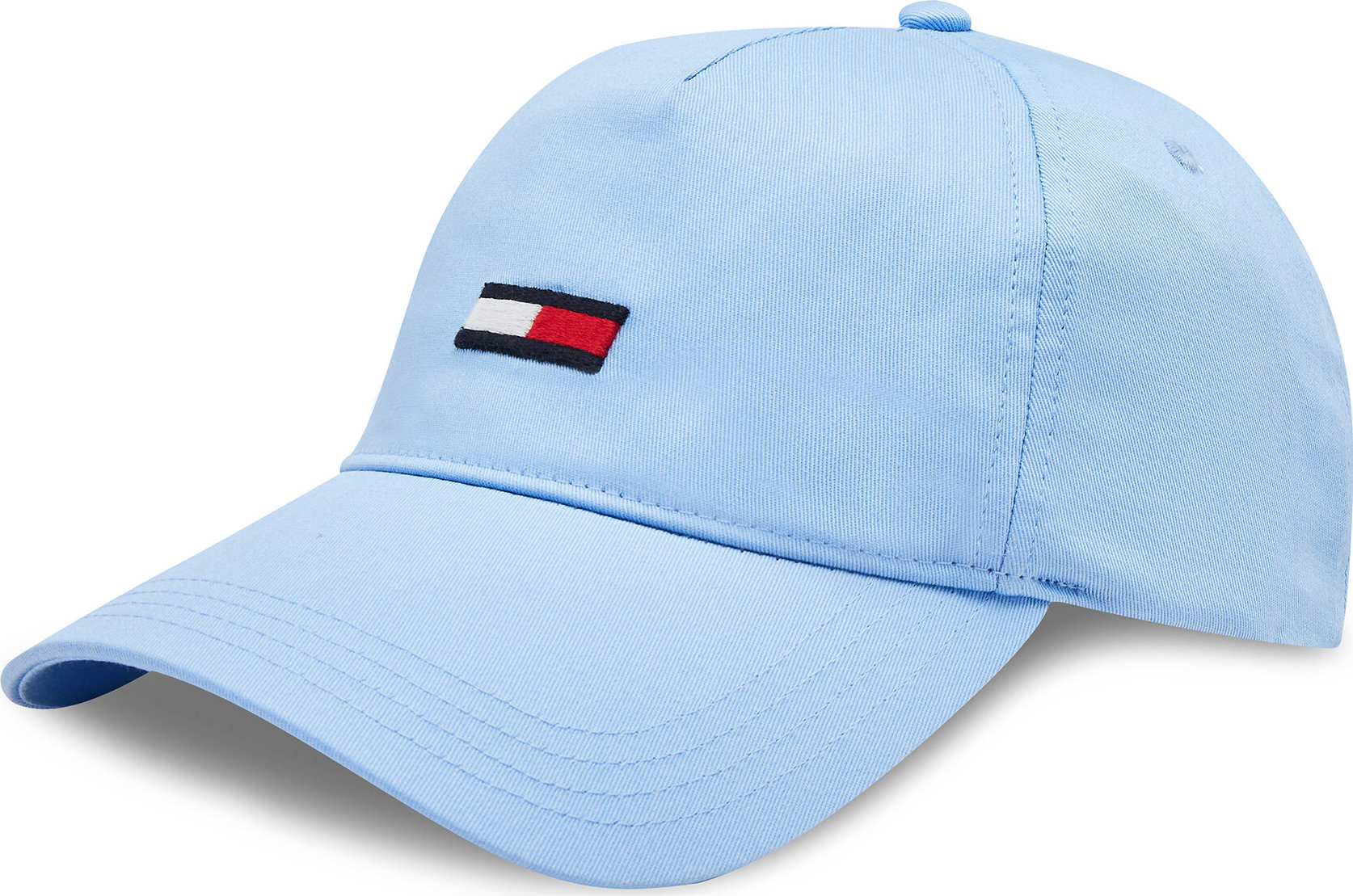 Kšiltovka Tommy Jeans Tjw Elongated Flag 5 Panels Cap AW0AW15842 Modrá