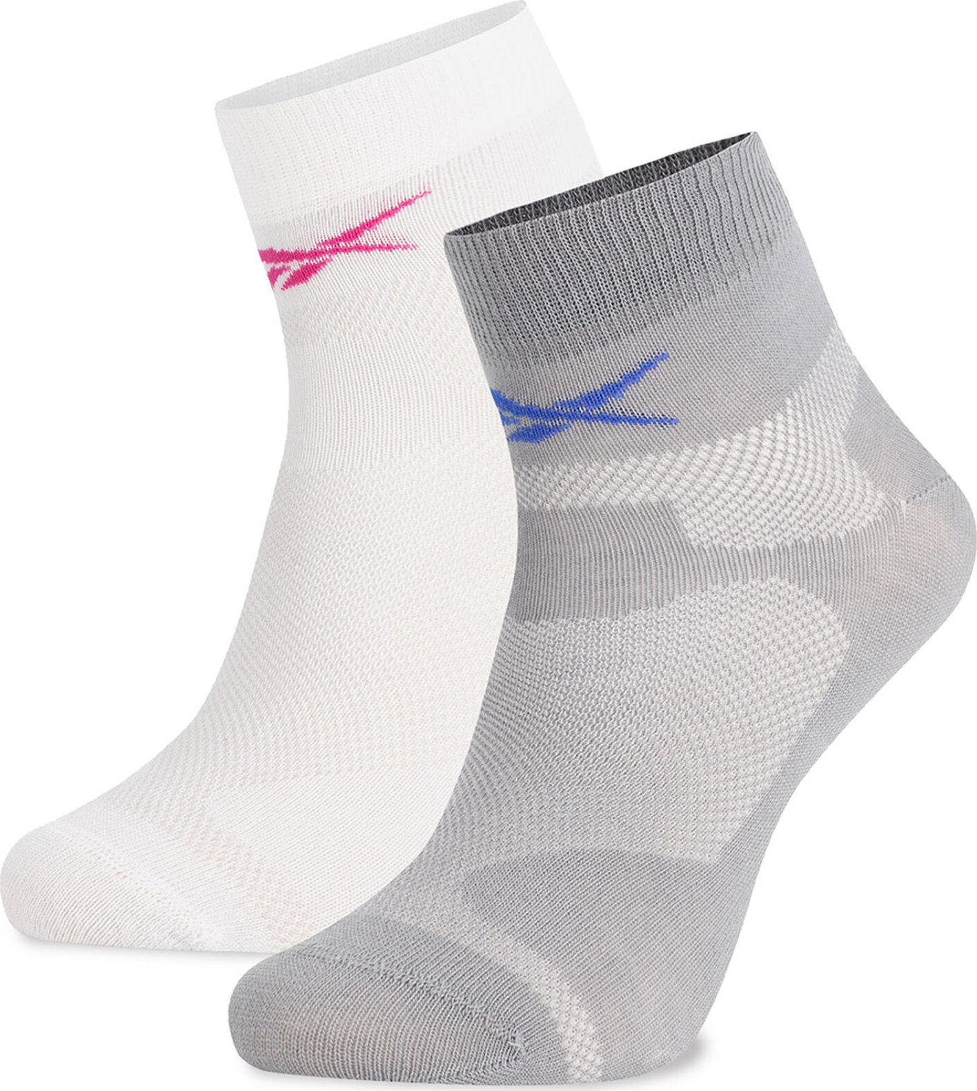 Sada 2 párů nízkých ponožek unisex Reebok R0403-SS24 (2-pack) Bílá