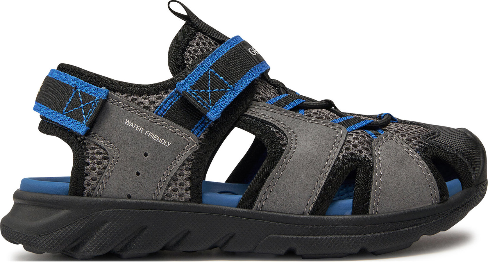 Sandály Geox J Sandal Airadyum Bo J45F1F 014ME C0069 S Šedá