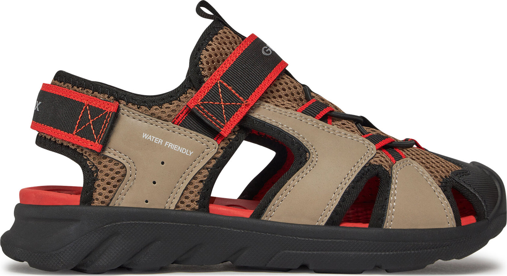 Sandály Geox J Sandal Airadyum Bo J45F1F 014ME C5051 D Béžová