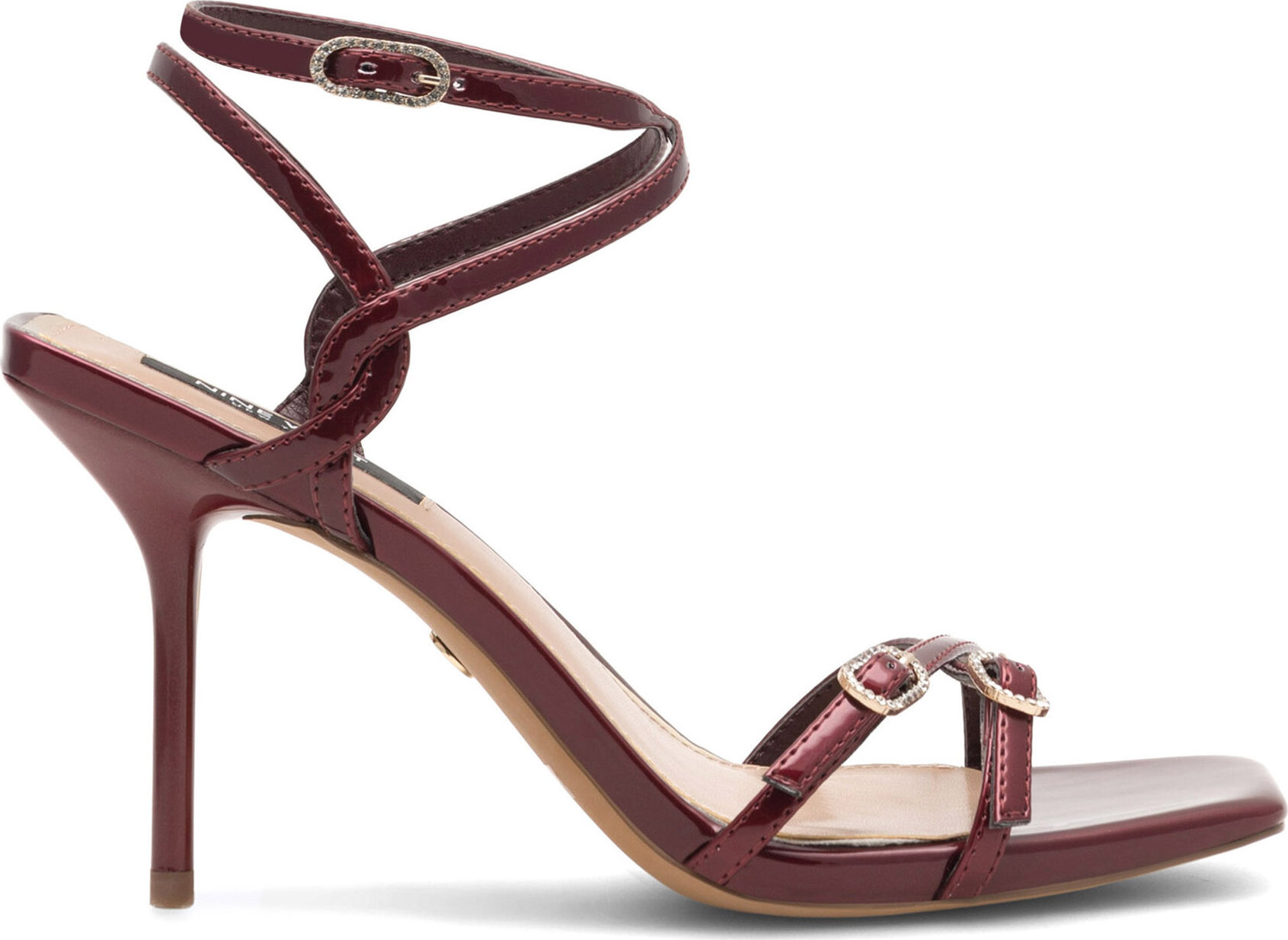 Sandály Nine West FARAZA ZL23014CC Bordó