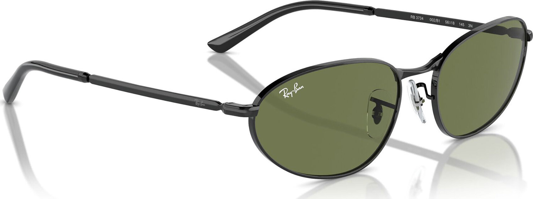 Sluneční brýle Ray-Ban 0RB3734 002/B1 Černá