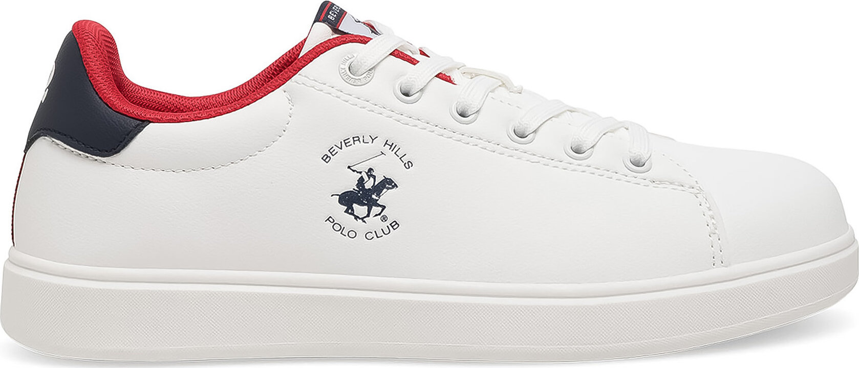 Sneakersy Beverly Hills Polo Club V12-762(V)CH Bílá