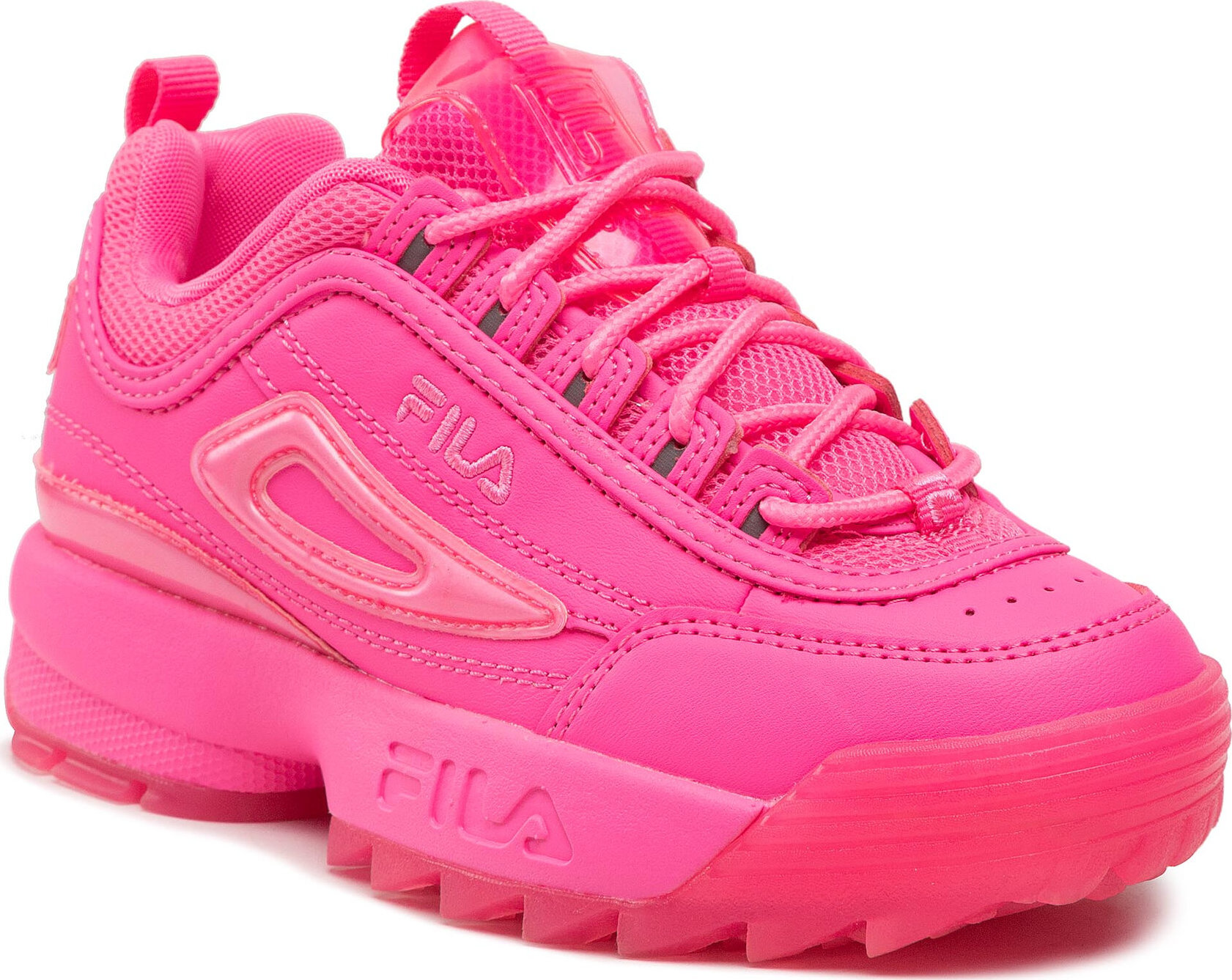 Sneakersy Fila Disruptor T Kids FFK0078.40037 Růžová