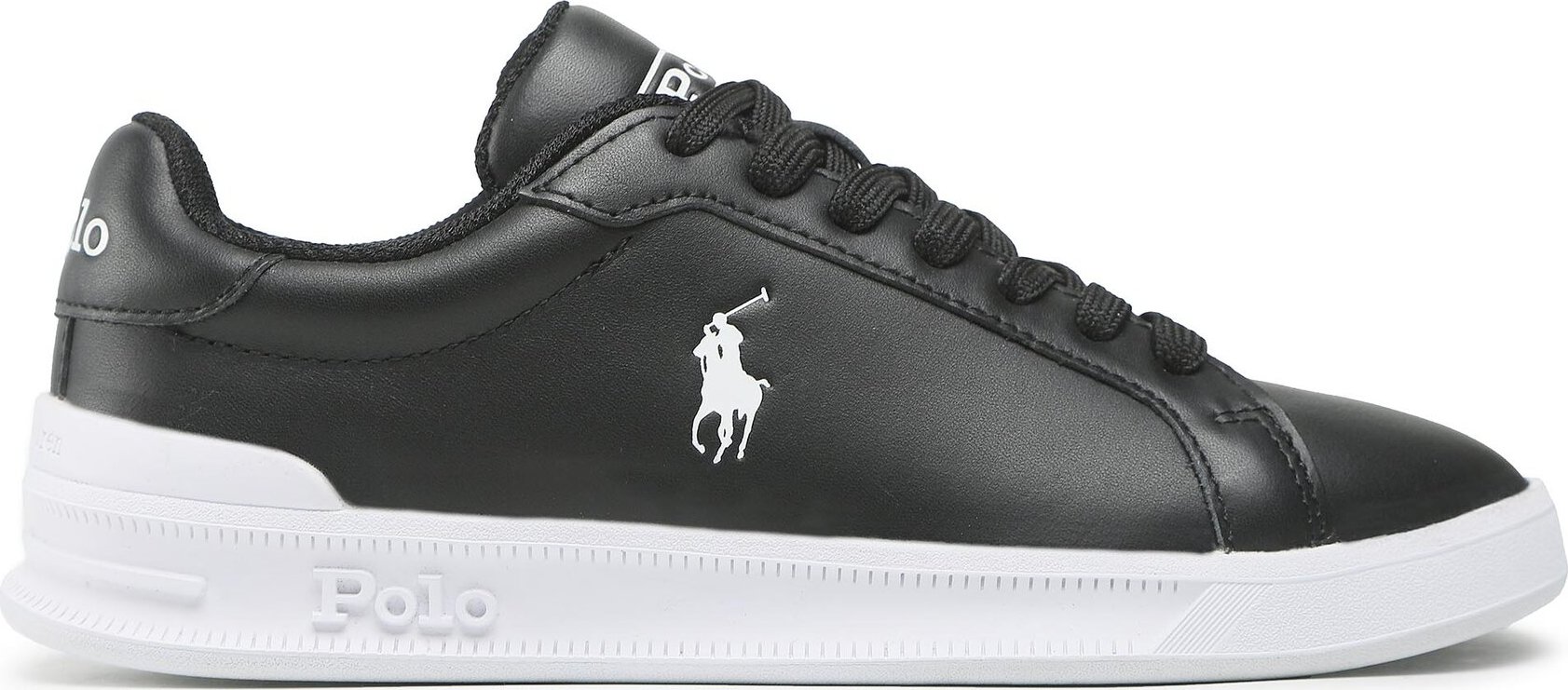 Sneakersy Polo Ralph Lauren Hrt Ct II 809845109009 Černá