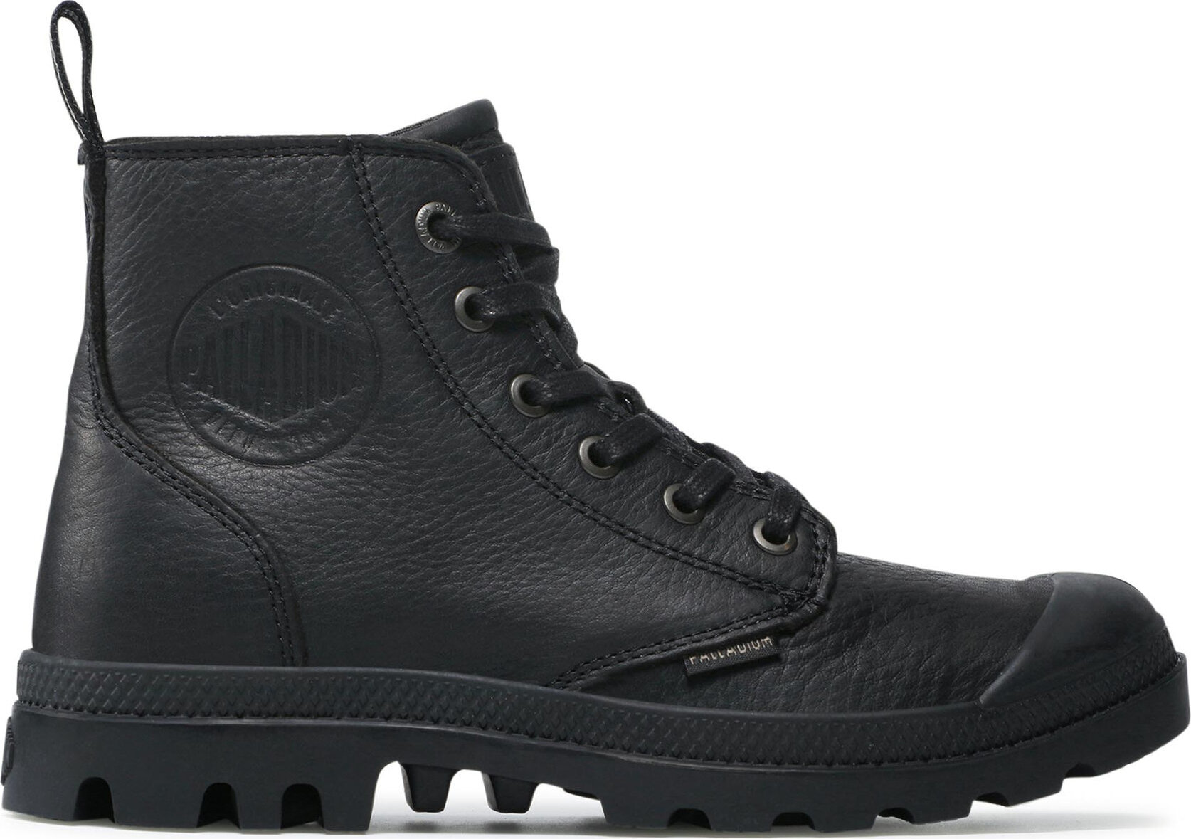 Turistická obuv Palladium Pampa Zip Lth Ess 76888-008-M Černá