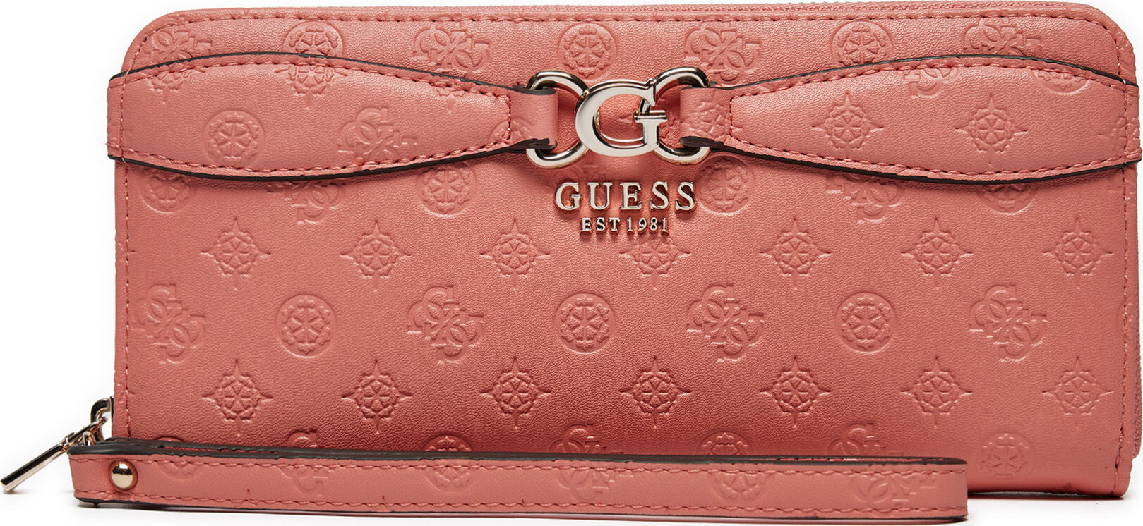 Velká dámská peněženka Guess Arlena Logo (PG) Wallets SWPG93 36460 Korálová