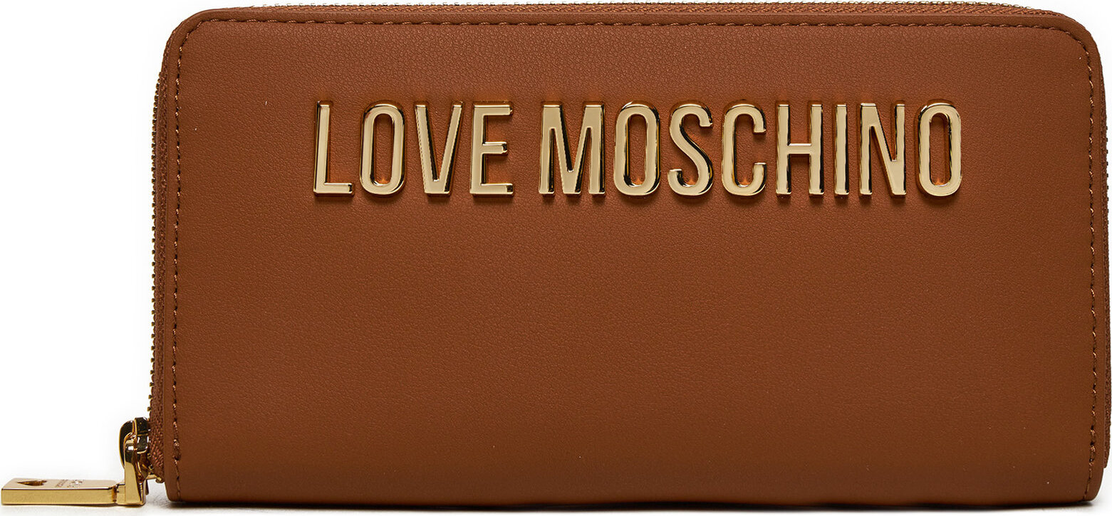 Velká dámská peněženka LOVE MOSCHINO JC5611PP1LKD0208 Hnědá