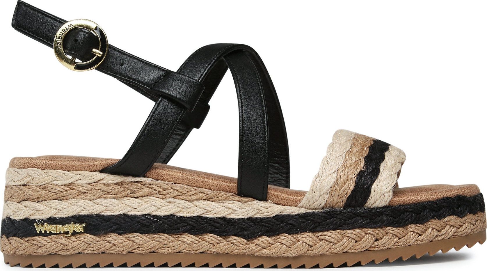 Espadrilky Wrangler Kim Flag WL31531A Černá