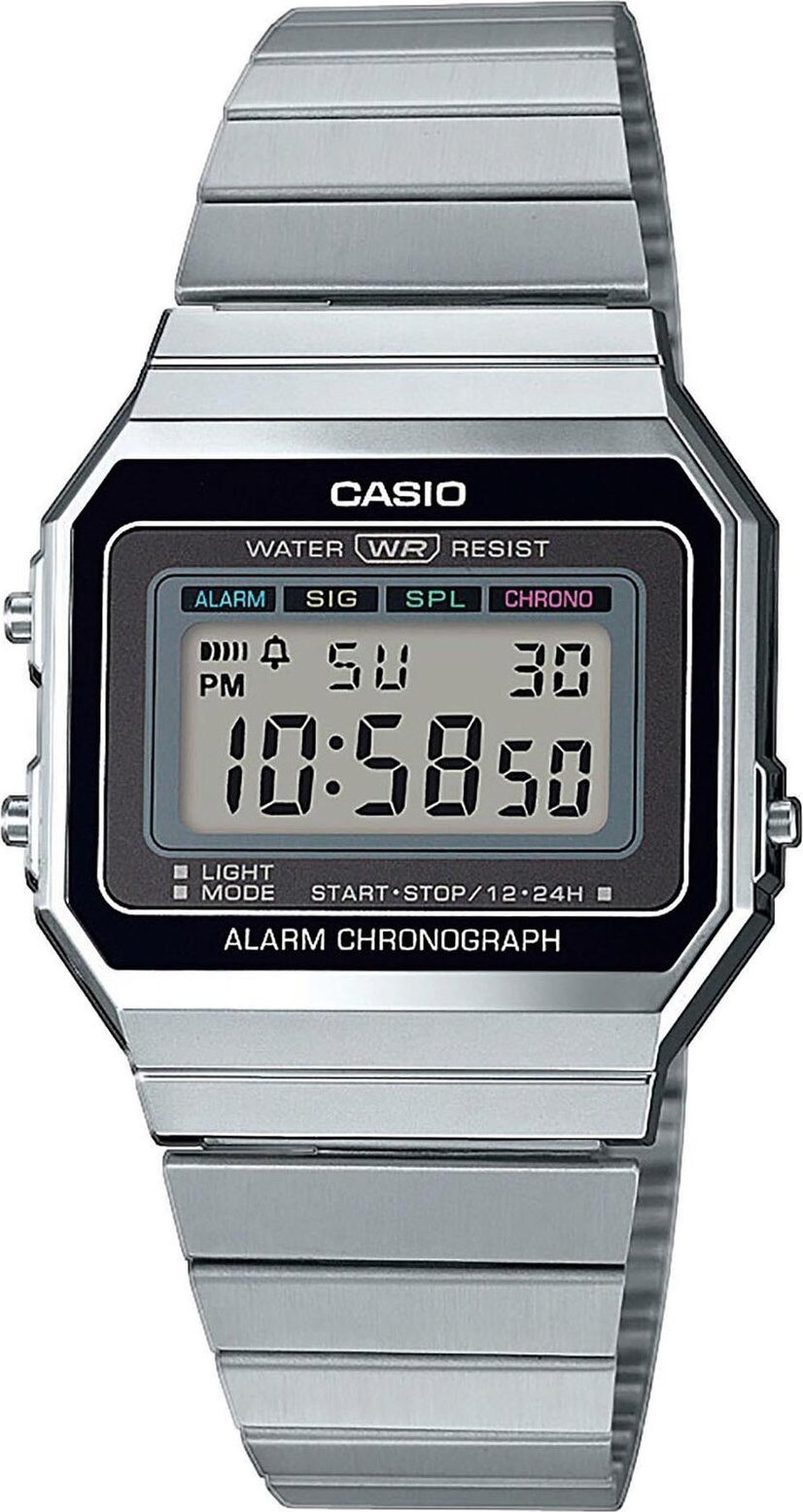 Hodinky Casio Vintage A700WE-1AEF Stříbrná