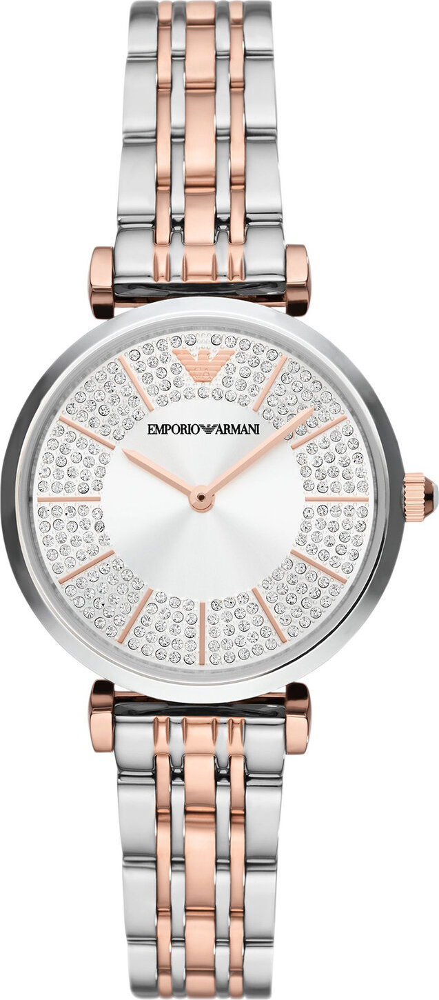 Hodinky Emporio Armani Gianni AR11537 Stříbrná