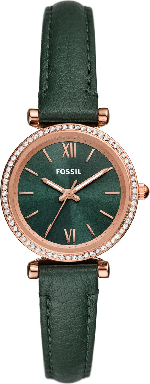 Hodinky Fossil Carlie ES5370 Růžové zlato