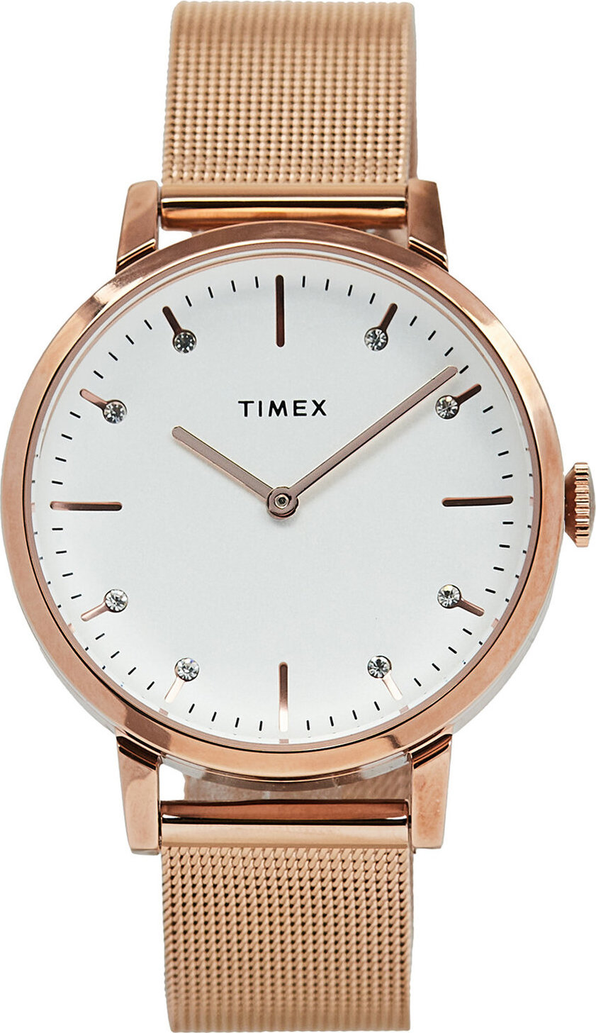 Hodinky Timex City TW2V37100 Zlatá