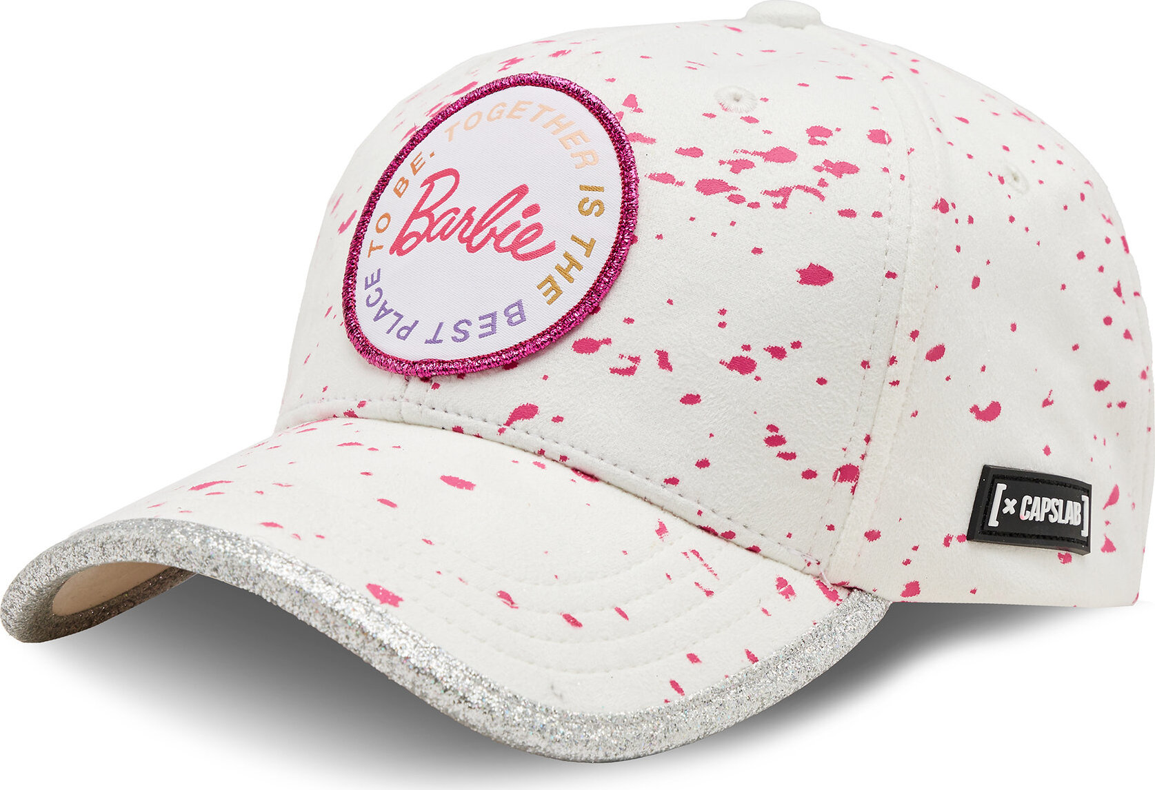 Kšiltovka Capslab Barbie Cap CL/BA1/2/CB/BAR2 Bílá