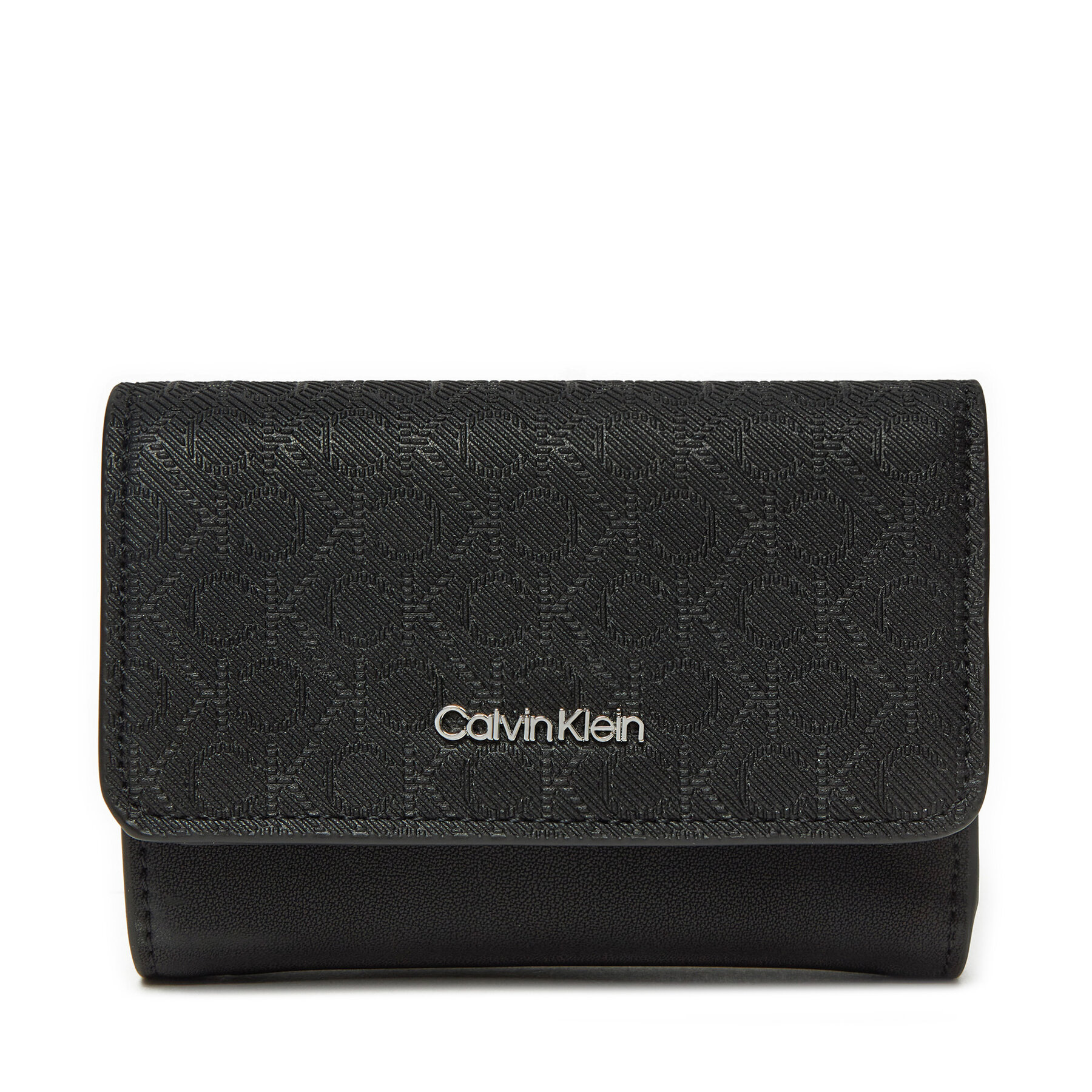 Malá dámská peněženka Calvin Klein Ck Must Small Trifold_Mono K60K612829 Černá