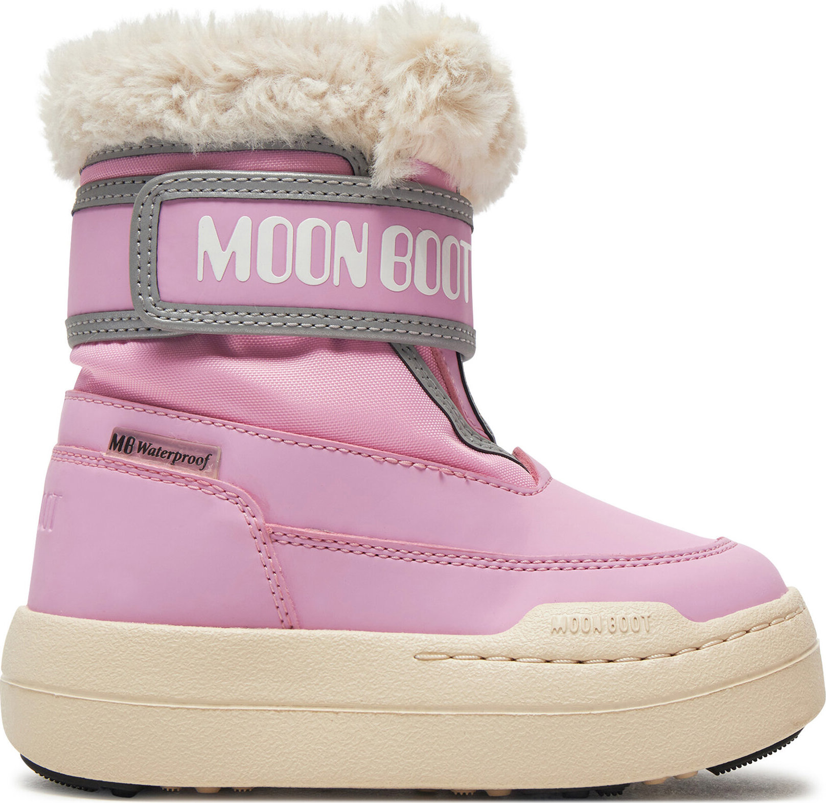 Sněhule Moon Boot Junior Park Strap 80D3440030 Růžová